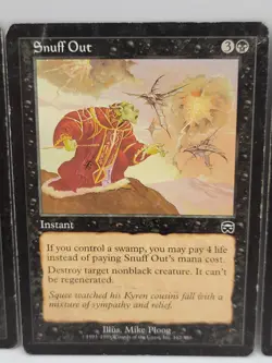 Snuff Out x3 Lot HP MTG Mercadian Masques Instant Pauper Commander Playset - Image 5