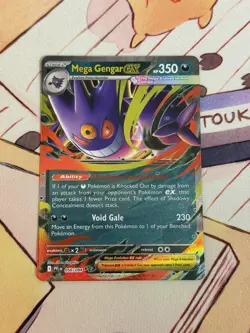 Pokemon Mega Gengar EX 056/094 Phantasmal Flames English - Image 1