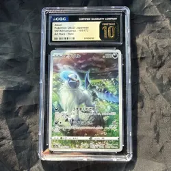 5 Slab CGC Grade 10 Lot English and Japanese Full Art Pokemon Cards - Image 3