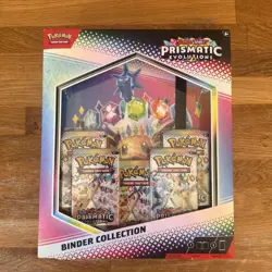 Pokemon TCG Scarlet & Violet Prismatic Evolutions Binder Collection Brand New - Image 1