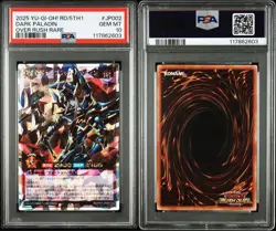 YuGiOh Black Paladin PSA 10 Over Rush Rare Rush Duel Collectors Card - Image 3