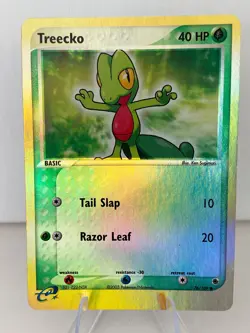 Treeko - Ruby & Sapphire - 76/109 - Reverse Holo - Pokemon TCG - LP - Image 1