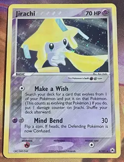 Pokemon EX Hidden Legends Jirachi Holo 8/101 - Image 1