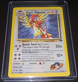Pokemon TCG Koga's Pidgeotto Gym Challenge Set Rare Non-holo 27/132 NM-LP - Image 1