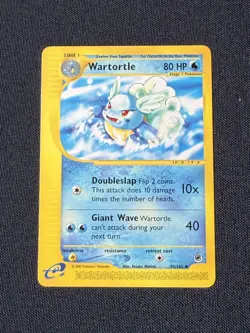 Pokemon TCG Expedition Base Set Wartortle 92/165 Regular Uncommon LP/NM - Image 1