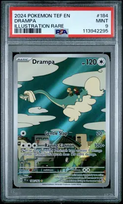 Drampa 184/162 SV05: Temporal Forces Holo Ilustration Rare PSA 9 - Image 1