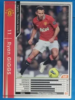 Panini WCCF 057/384 2011-2012 Ryan Giggs Japan Pre-Owned - Image 1