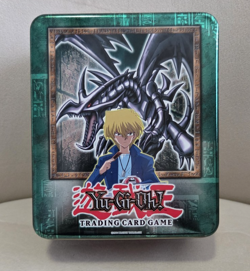Yu-Gi-Oh! Vintage Empty Red Eyes Black Dragon Joey Collector Tin 2002 - Image 1