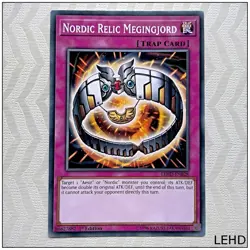 Nordic Relic Megingjord - LEHD-ENB28 - Common 1st Edition Yugioh - Image 1