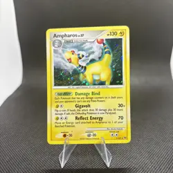 Ampharos 1/127 Platinum Holo Pokemon Card🔥 - Image 1