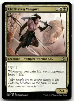 Cliffhaven Vampire #153 (NM) Oath of the Gatewatch OGW Magic MTG - Image 1