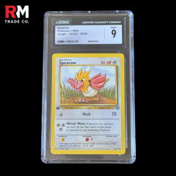 Spearow 1st Edition 1999 Pokemon WOTC Jungle #62 62/64 Graded CGC 9 - Image 1
