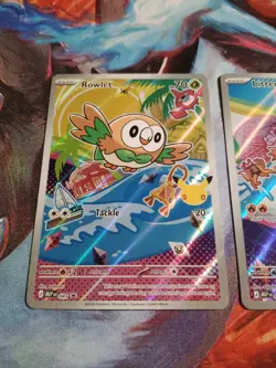 Pokemon First Partner Illustration Collection Series 1 Alolan Starters Promo Set - Image 4