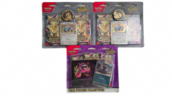 Pokemon TCG Ascended Larry Double Blister Pack x 2 & 1 x Tech Stickers Bundle - Image 1