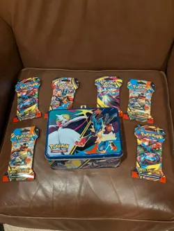 Pokemon TCG 2025 Fall Chest Mega Gardevoir + 6 Sleeved Mega Evolution Packs - Image 4