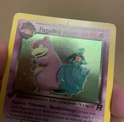 Flagadoss Obscur - 12/82 Pokemon Team Rocket - Holo 1st Edition - Image 4