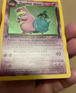 Flagadoss Obscur - 12/82 Pokemon Team Rocket - Holo 1st Edition - Image 5