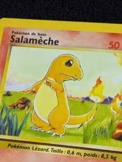 Carte Pokemon Salameche 46/102 Edition 1 Set de Base wizards Francais VF - SDB - Image 3
