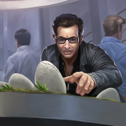 🥚Secret Lair x Jurassic World Dr. Ian Malcolm FOIL Atla Palani, Nest Tender MTG - Image 5