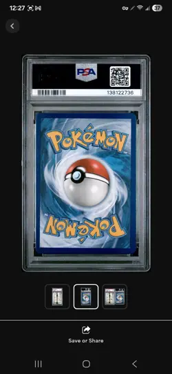 2016 Pokemon XY Full Art Mega M Charizard EX 101/108 Evolutions PSA 10 - Image 2