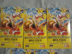 One Piece OP-15 Adventure On Kami’s Island Sleeved Booster Pack Lot of 5 - Image 2
