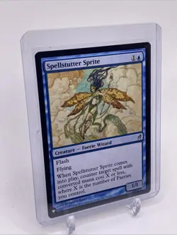 MTG - Spellstutter Sprite - The List Reprints - Regular - NM+ - Image 2