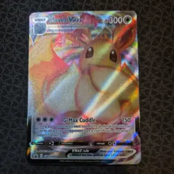 Pokemon TCG Eevee VMAX SWSH087 Black Star Promo Shining Fates - Image 1