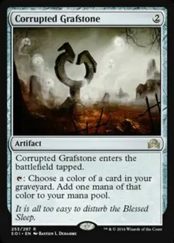 4 Corrupted Grafstone 4x x4 - NM - Shadows over Innistrad - mtg - - Image 1