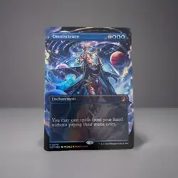 Omniscience - MTG - M 0070 Foil Extended Art NM - Image 1