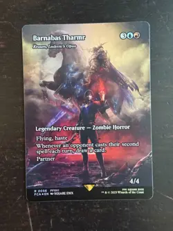 MTG Final Fantasy English Barnabas Tharmr Showcase 0056 Foil - Image 1