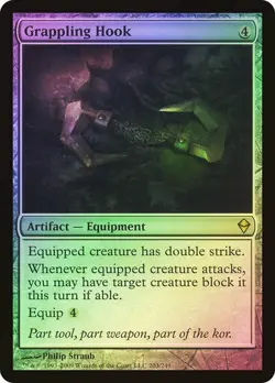 Zendikar MTG Foil Grappling Hook Magic - Image 1