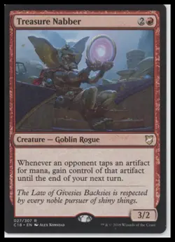 MTG Treasure Nabber Magic Commander 2018 #27 - Image 1