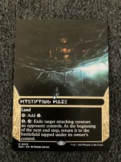 Magic The Gathering MTG - Mystifying Maze (0029) (Borderless) - EOE - Image 1