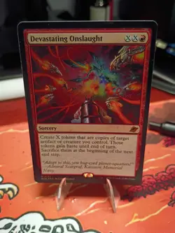 Devastating Onslaught Edge of Eternities 132 Near Mint FOIL - Image 2