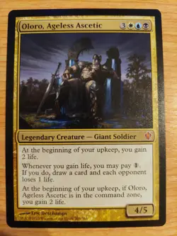 Oloro, Ageless Ascetic - 203/356 (Commander 2013) - Near Mint NM - Mythic - Image 1