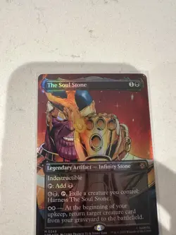 Magic: The Gathering The Soul Stone Marvel's Spider-Man Foil Mythic Artifact set - Image 1