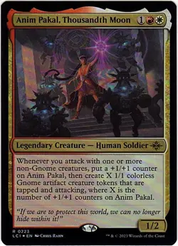 MTG Lost Caverns of Ixalan Anim Pakal, Thousandth Moon Foil (Rare) - Image 2