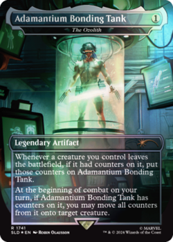 1 x Adamantium Bonding Tank - The Ozolith - Rainbow Foil - Secret Lair - NM-Mint - Image 1