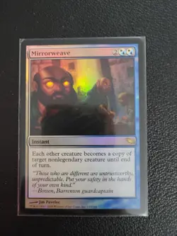 Mirrorweave Foil NM Shadowmoor MtG Magic - Image 1
