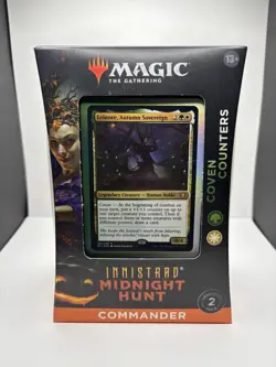 Magic the Gathering: Midnight Hunt. COVEN COUNTERS. Commander Deck. NEW. Sealed 630509987153 - Image 1