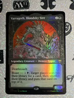 MTG - Varragoth, Bloodsky Sire (Showcase) Kaldheim FOIL NM - Image 1