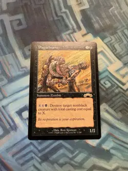 MTG Plaguebearer EX/LP Exodus - Image 1