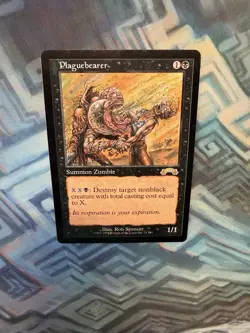 MTG Plaguebearer EX/LP Exodus - Image 3