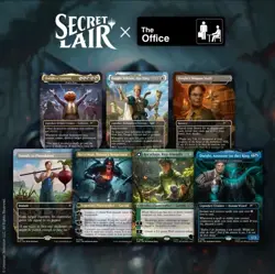 Magic the Gathering MTG Secret Lair x The Office: Dwight's Destiny​​ (Non-Foil) - Image 1
