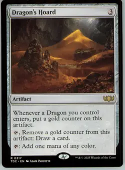 Dragon's Hoard R Commander: Tarkir: Dragonstorm 317 NM - Image 1