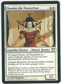 Masako die Humorlose / the Humorless - CHAMPIONS of KAMIGAWA - deutsch (nm -) - Image 1