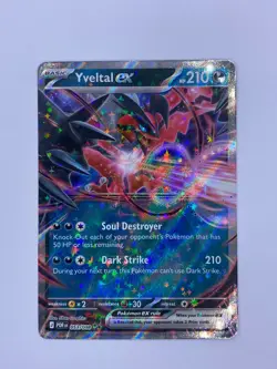 Yveltal EX 53/88 - Double Rare - Pokemon Card- Perfect Order - English MINT - Image 1