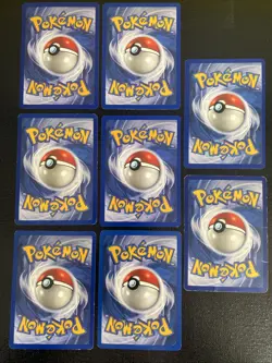 Lot of 8-VINTAGE - Pokemon Cards WOTC - Fossil - Hp- Lot 12 - Image 2
