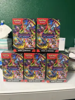 Pokemon TCG Mega Evolution: Phantasmal Flames Booster Bundle Lot of 5 - Image 1