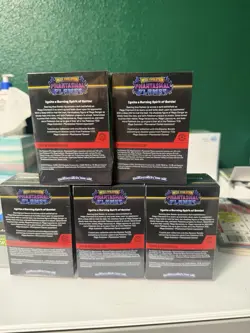 Pokemon TCG Mega Evolution: Phantasmal Flames Booster Bundle Lot of 5 - Image 2